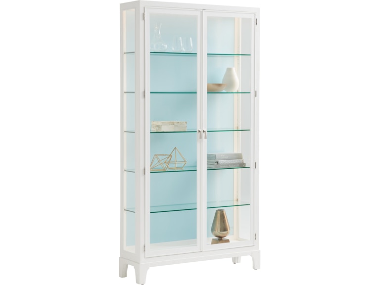 norrwood Lexington Casual Dining Lakeshore Curio -Sky Blue 415-864LB at Norwood Furniture