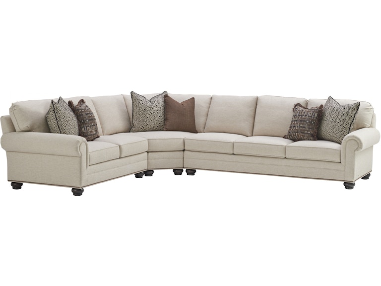 norrwood Lexington Living Room Bedford Sectional 6400-Sectional at Norwood Furniture