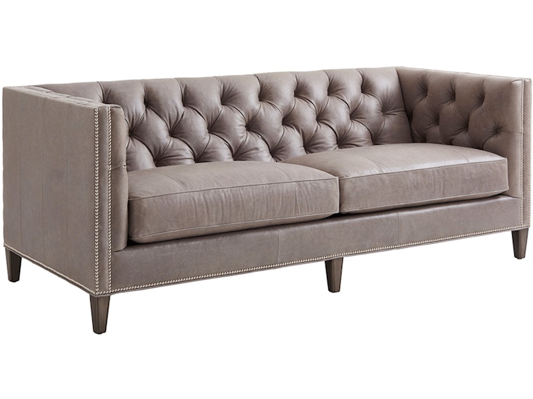 norrwood Lexington Living Room Camille Leather Sofa LL7569-33 at Norwood Furniture