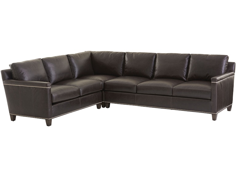 norrwood Lexington Living Room Strada Leather Sectional LL7728-Sectional at Norwood Furniture