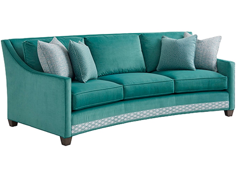 norrwood Lexington Living Room Valenza Curved Sofa 7931-33 at Norwood Furniture