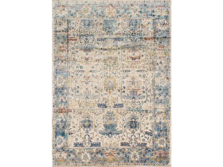 norrwood Loloi Area Rugs Anastasia Rug AF-07 Sand/Light Blue at Norwood Furniture