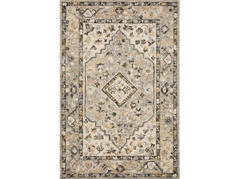 norrwood Loloi Area Rugs Beatty Rug BEA-01 Grey/Ivory at Norwood Furniture