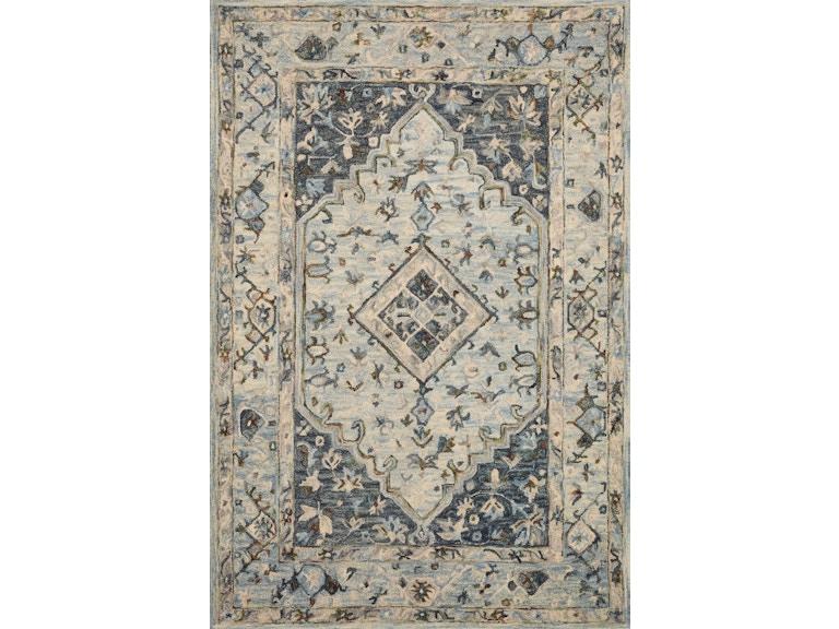 norrwood Loloi Area Rugs Beatty Rug BEA-01 Light Blue/Blue at Norwood Furniture