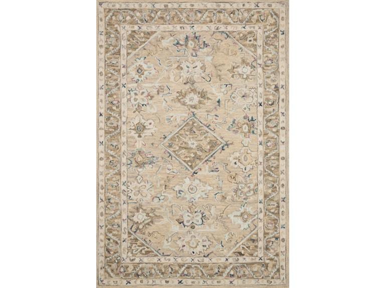 norrwood Loloi Area Rugs Beatty Rug BEA-02 Beige/Ivory at Norwood Furniture