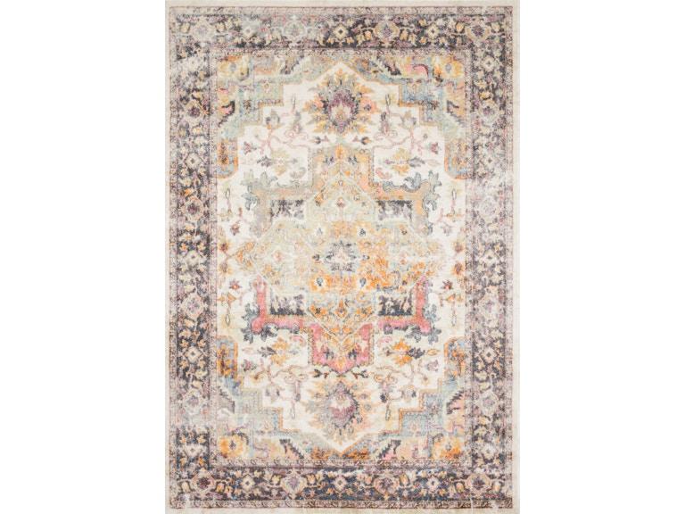norrwood Loloi Area Rugs Clara Rug CLA-01 Ivory/Charcoal at Norwood Furniture