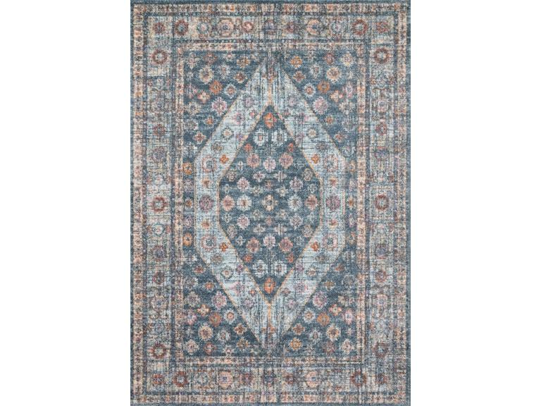norrwood Loloi Area Rugs Clara Rug CLA-02 Blue/Light Blue at Norwood Furniture