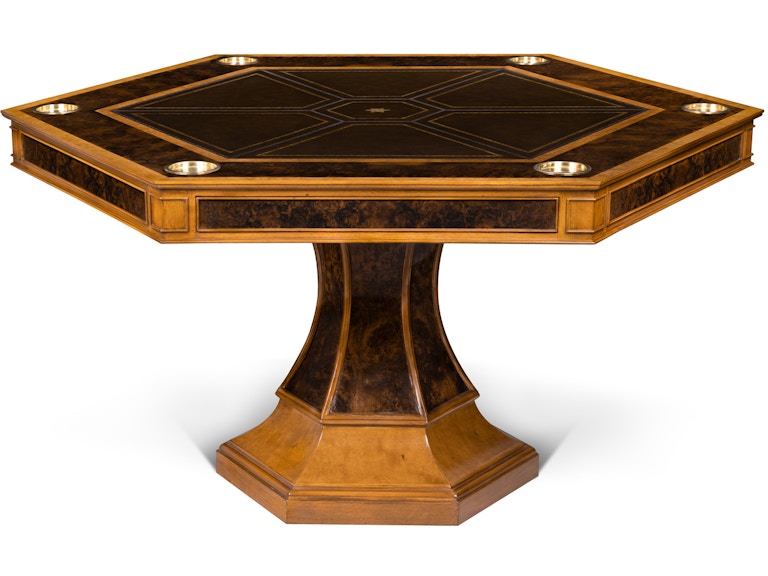 norrwood Maitland-Smith Bar and Game Room Blade Game Table (Sh05-062603w) 89-0903 at Norwood Furniture