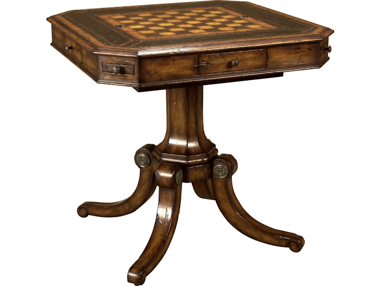 norrwood Maitland-Smith Bar and Game Room Choate Game Table 8100-31 at Norwood Furniture