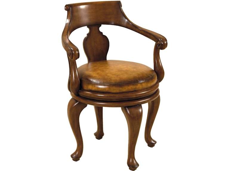Norrwood Maitland-Smith Bar And Game Room Contour Game Chair 8103-43 At Norwood Furniture