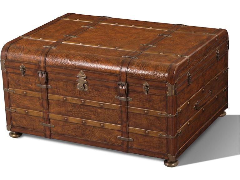 norrwood Maitland-Smith Home Accents Cutlass Trunk (Sh02-011303) 89-0501 at Norwood Furniture
