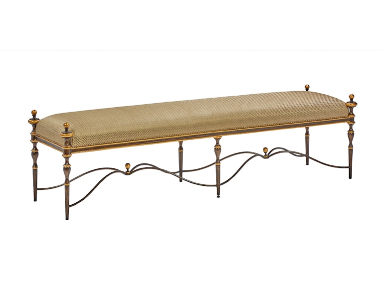 norrwood Maitland-Smith Living Room Majorca Bench 88-0448 at Norwood Furniture