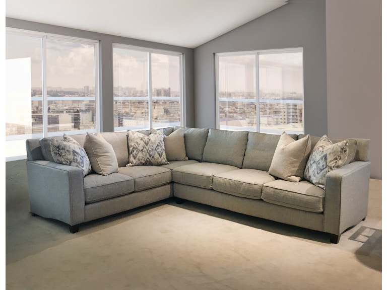 norrwood Norwood Comfort Seating Living Room Taupe Sectional NOCSNo2 at Norwood Furniture