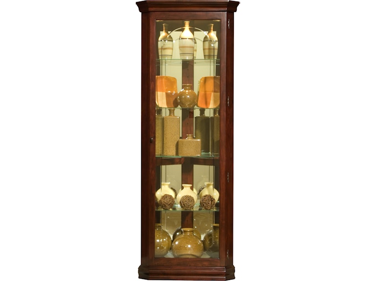 norrwood Pulaski Furniture Living Room Corner Curio 20205 at Norwood Furniture