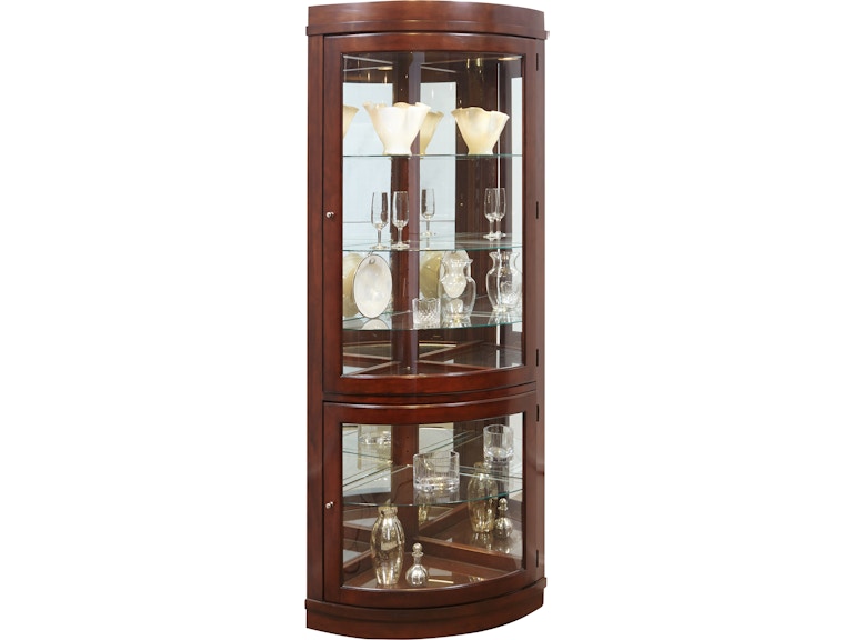 norrwood Pulaski Furniture Living Room Corner Curio 20852 at Norwood Furniture