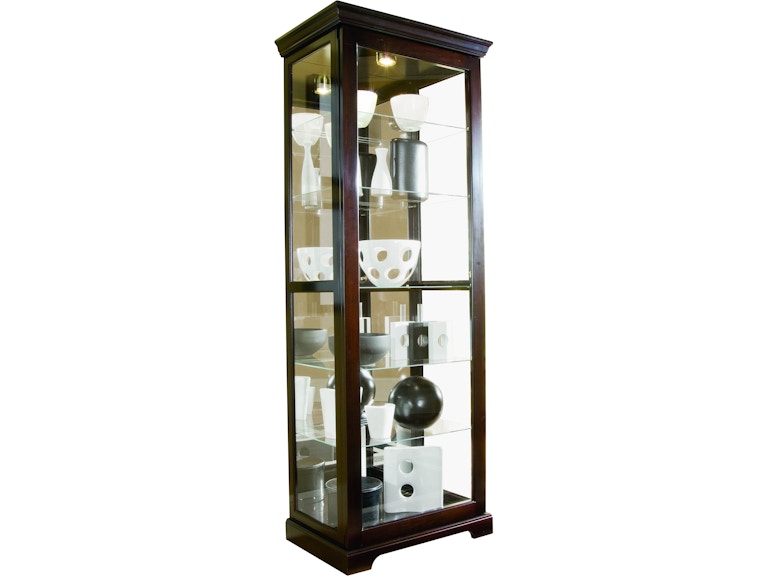 norrwood Pulaski Furniture Living Room Two Way Sliding Door Curio 20994 at Norwood Furniture