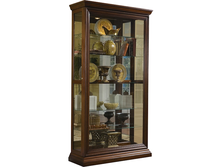 norrwood Pulaski Furniture Living Room Two Way Sliding Door Curio 21015 at Norwood Furniture