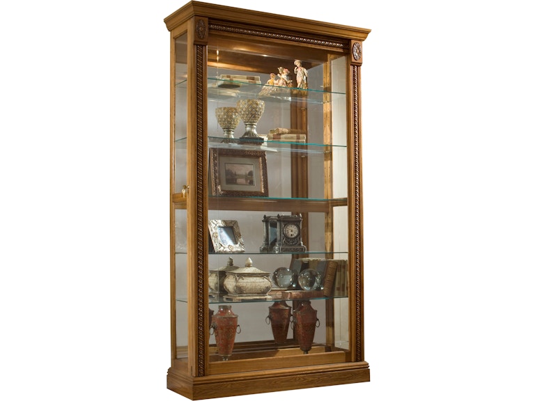 norrwood Pulaski Furniture Living Room Two Way Sliding Door Curio 20484 at Norwood Furniture