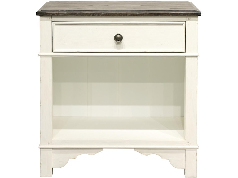 norrwood Riverside Bedroom 1-Drawer Nightstand 17268 at Norwood Furniture