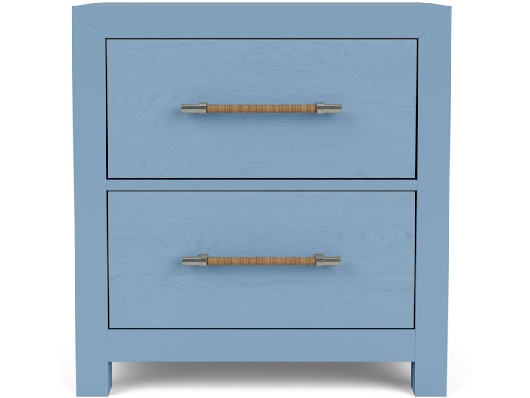 norrwood Riverside Bedroom 2-Drawer Nightstand-Blue 30738 at Norwood Furniture