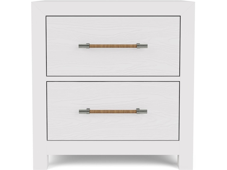norrwood Riverside Bedroom 2-Drawer Nightstand-White 30768 at Norwood Furniture