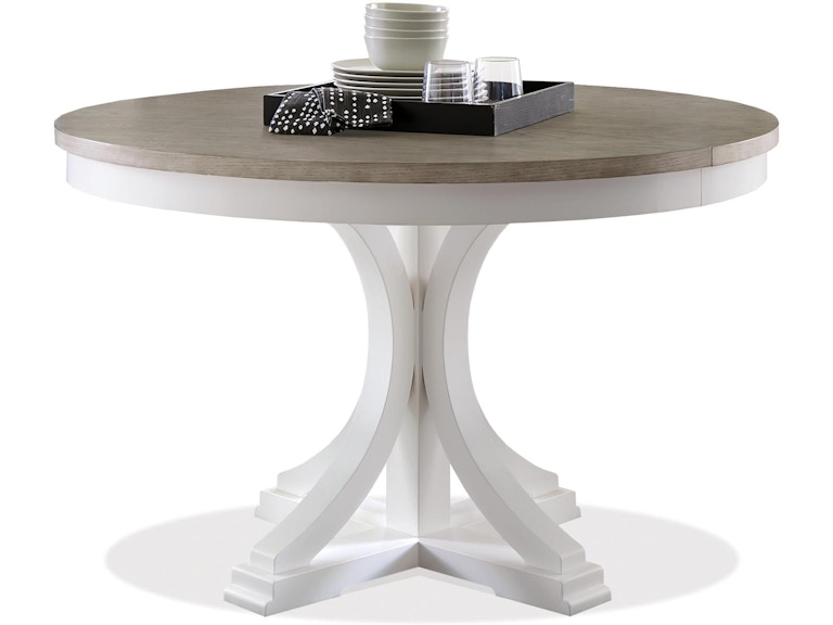 norrwood Riverside Casual Dining Round Din Table-Base 37252 at Norwood Furniture