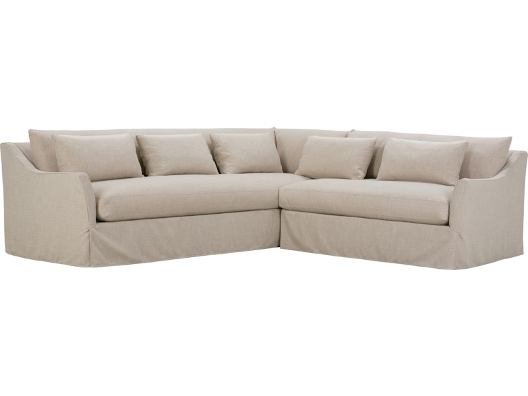 norrwood Robin Bruce Living Room Moreau Slipcover Slope Arm Sectional MOREAU-SLIP-SECT at Norwood Furniture