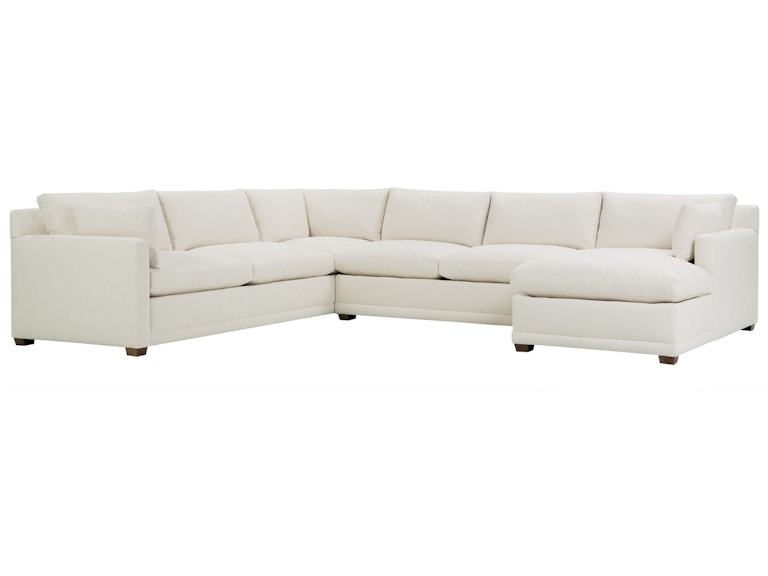 norrwood Robin Bruce Living Room Sylvie Track Arm Sectional SYLVIE-SECT at Norwood Furniture