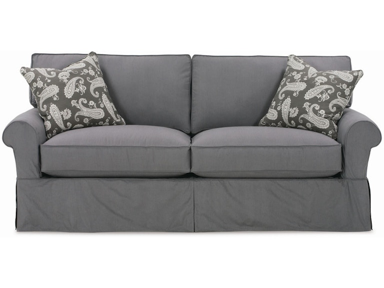 norrwood Rowe Living Room Nantucket Two Cushion Queen Sleeper A919B-000 at Norwood Furniture