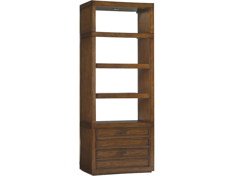 norrwood Sligh Home Office Crystal Sands Bookcase 279LK-645 at Norwood Furniture
