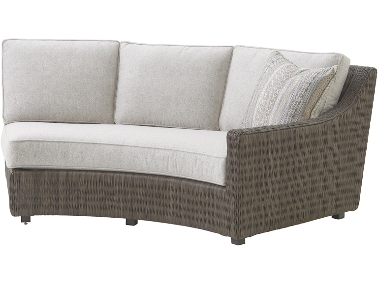 norrwood Tommy Bahama Outdoor Living Outdoor Furniture Curved Sectional Right Arm Facing 3900-82R at Norwood Furniture