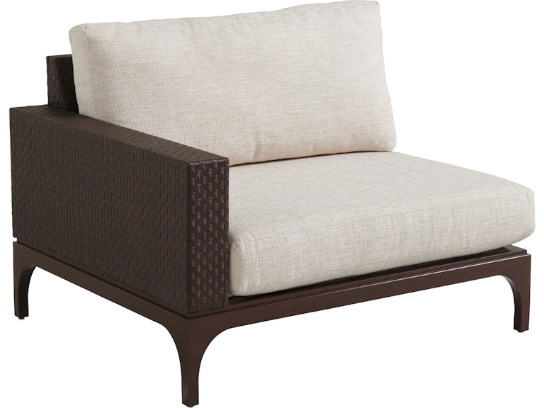 norrwood Tommy Bahama Outdoor Living Outdoor Furniture Left Arm Facing Chair Shown with Cushion Set 3420-51L at Norwood Furniture