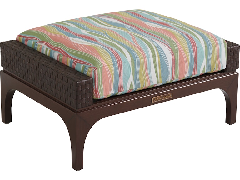 norrwood Tommy Bahama Outdoor Living Outdoor Furniture Ottoman Shown with Cushion Set 3420-44 at Norwood Furniture