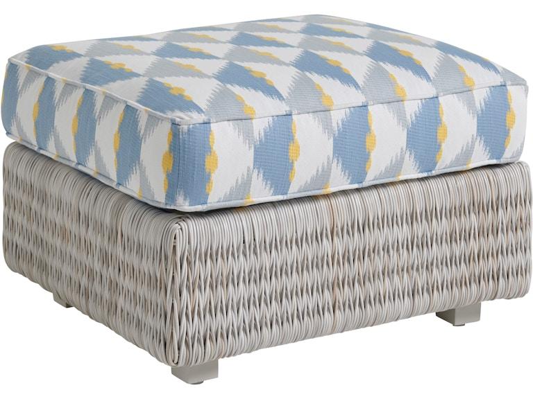 norrwood Tommy Bahama Outdoor Living Outdoor Furniture Ottoman Shown with Cushion Set 3430-44 at Norwood Furniture