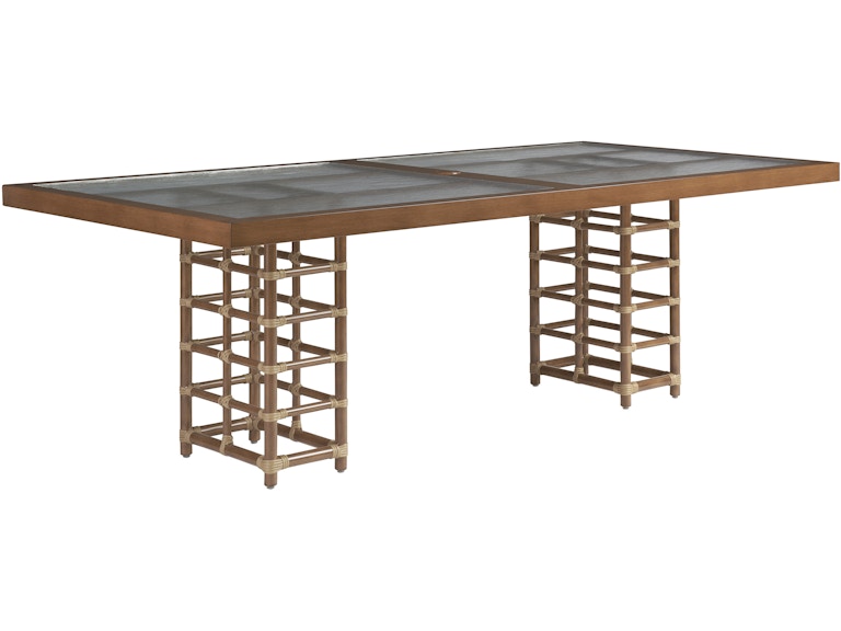 norrwood Tommy Bahama Outdoor Living Outdoor Furniture Rectangular Dining Table 3360-876C at Norwood Furniture