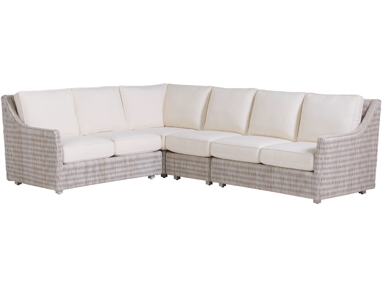 norrwood Tommy Bahama Outdoor Living Outdoor Furniture Seabrook Sectional Shown with Cushion Set 3430-Sect at Norwood Furniture