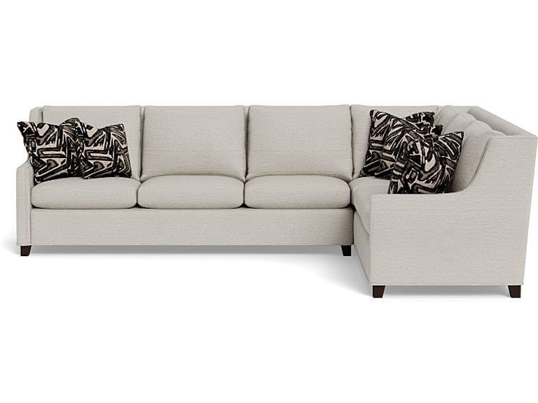 norrwood Universal Furniture Living Room Hudson Sectional U064566RS at Norwood Furniture