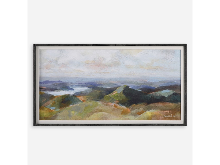 norrwood Uttermost Art Above The Lakes Framed Landscape Print 32290 at Norwood Furniture