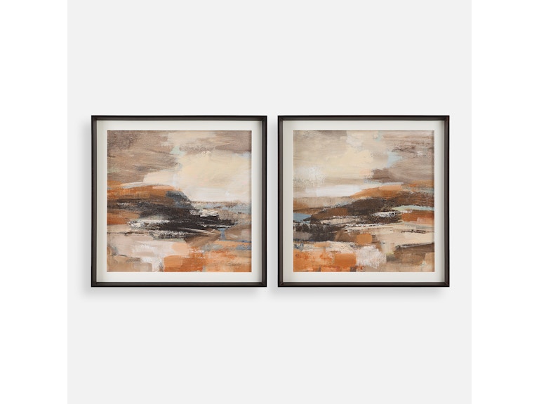 norrwood Uttermost Art Cinnamon Shore Framed Prints Set/2 32382 at Norwood Furniture