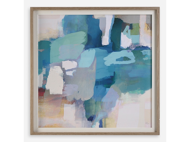 norrwood Uttermost Art Continue On Abstract Framed Print 32316 at Norwood Furniture