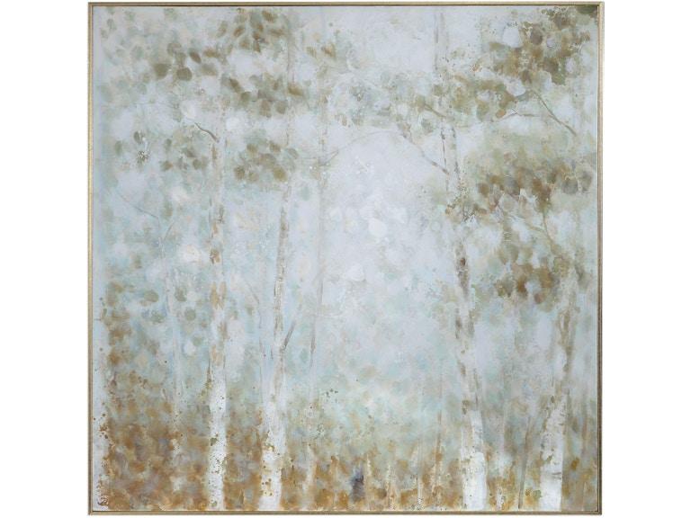 norrwood Uttermost Art Cotton Woods Hand Painted Canvas 31417 at Norwood Furniture