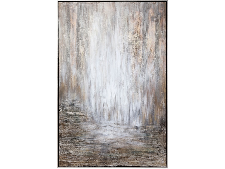 norrwood Uttermost Art Desert Rain Hand Painted Abstract Art 31331 at Norwood Furniture