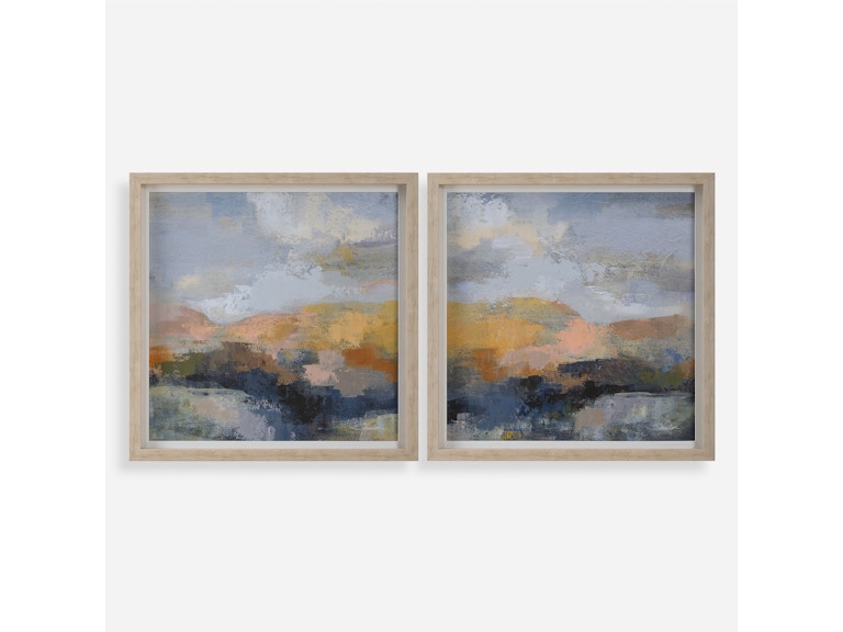 norrwood Uttermost Art Dusk Framed Prints Set/2 32342 at Norwood Furniture