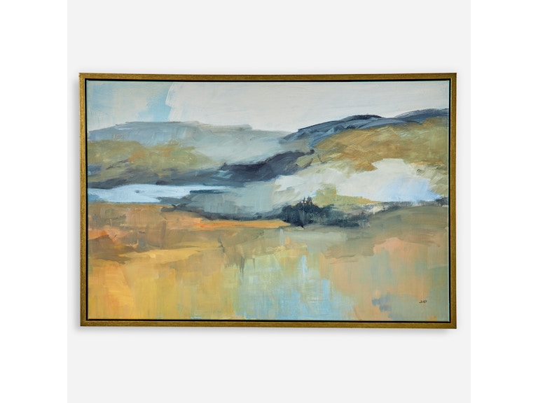 norrwood Uttermost Art Folded Hills Framed Landscape Art 32333 at Norwood Furniture