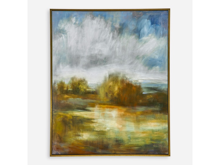 norrwood Uttermost Art John's Field Framed Landscape Art 32323 at Norwood Furniture