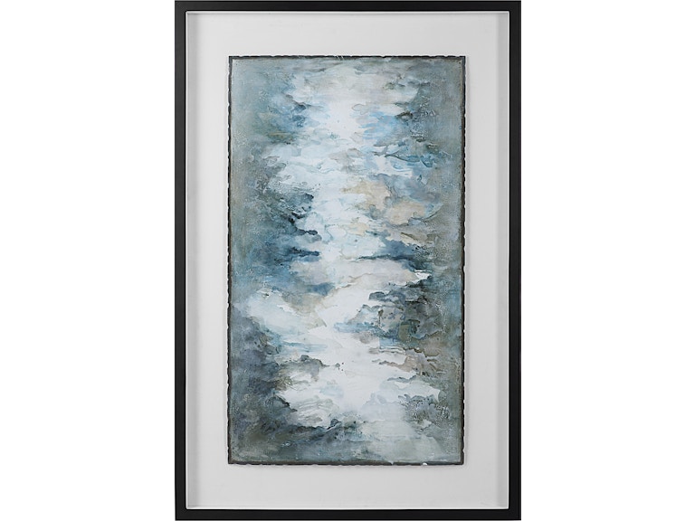 norrwood Uttermost Art Lakeside Grande Framed Abstract Print 41433 at Norwood Furniture
