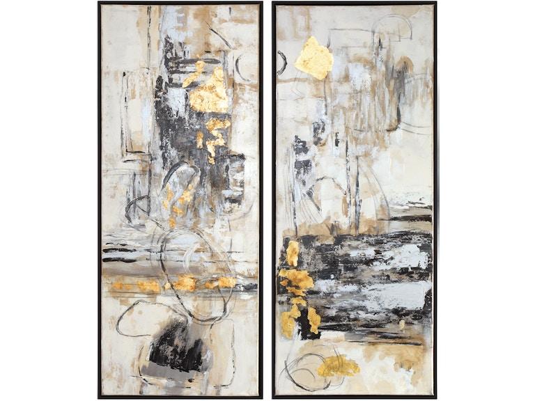 norrwood Uttermost Art Life Scenes Abstract Art Set/2 51302 at Norwood Furniture