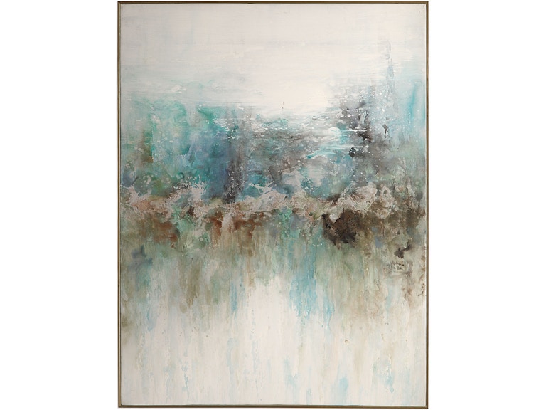 norrwood Uttermost Art Mountain Top Abstract Art 34399 at Norwood Furniture