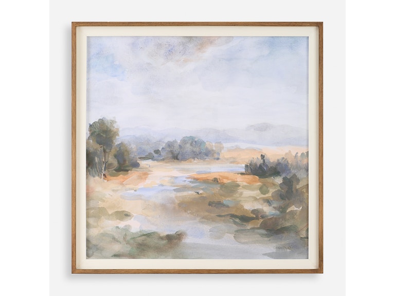norrwood Uttermost Art River Afternoon Landscape Print 32379 at Norwood Furniture