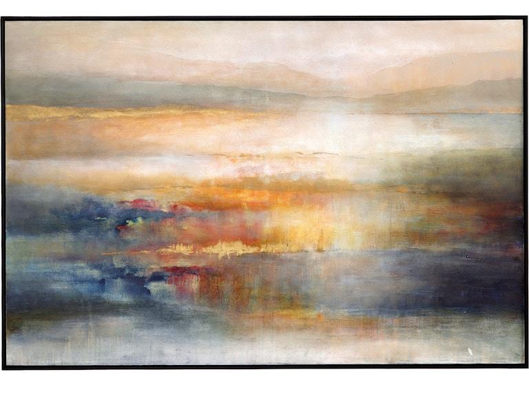 norrwood Uttermost Art Seafaring Dusk Hand Painted Abstract Art 32286 at Norwood Furniture